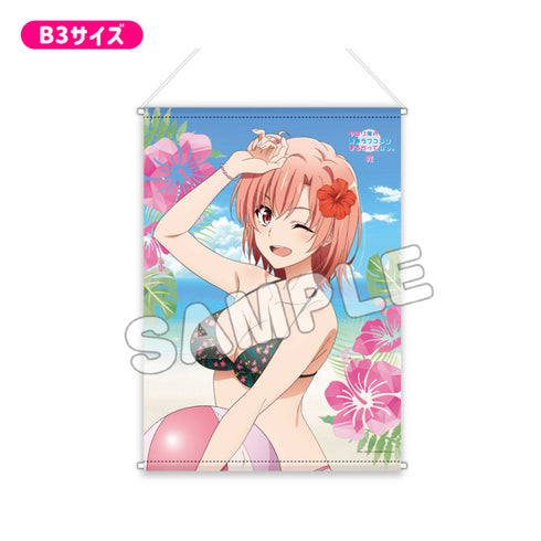 『やはり俺の青春ラブコメはまちがっている。完』B3タぺストリー/ハイビスカス 由比ヶ浜結衣